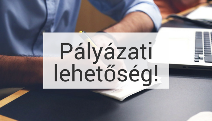 Pályázati lehetőség